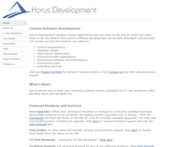Tablet Screenshot of horusdevelopment.com